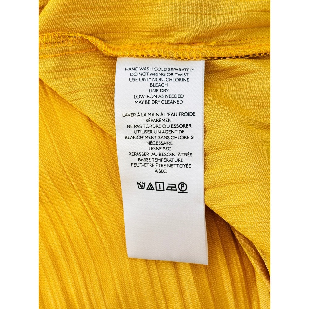 Anthropologie Somerset Maxi Dress — Mango — Size M — Silky Satin Feel - Picture 11 of 16